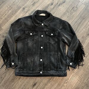 Savanna Jane Jeans Jacket Small Western